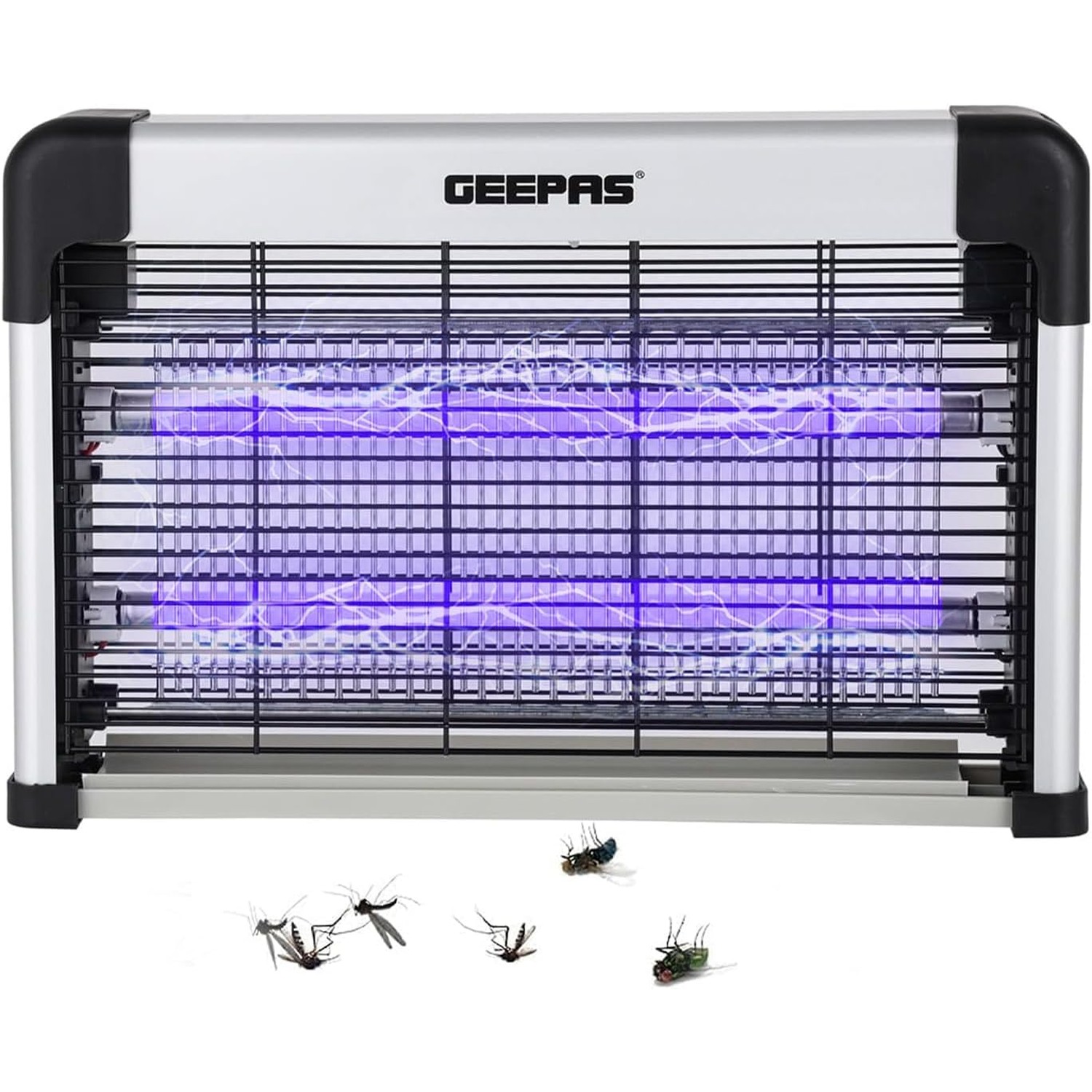 GEEPAS 20W Electric Fly Killer (50m², Low Noise) shown from the front